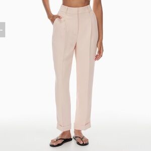 Aritzia Wilfred Dashwood pant coral blush size 14